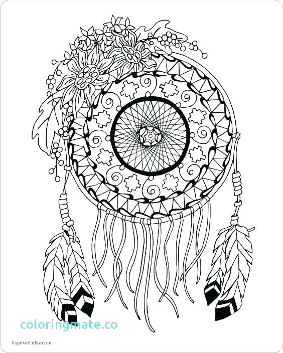 564x704 Dreamcatcher Coloring Pages Dream Catcher Coloring Pages Pages