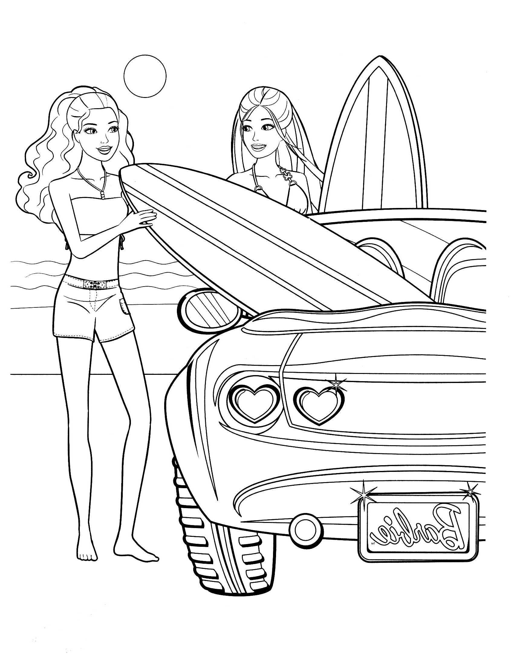 1700x2200 Barbie Dream House Coloring Pages Download Free Coloring Sheets