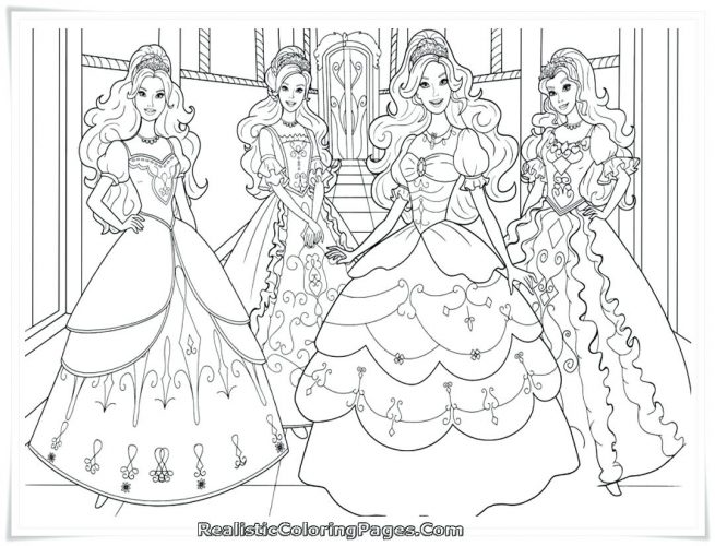 655x500 Barbie In The Dream House Coloring Pages