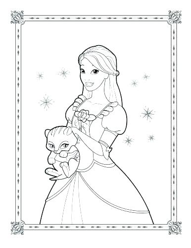 386x500 Barbie Coloring Pages Barbie In The Dream House Coloring Pages