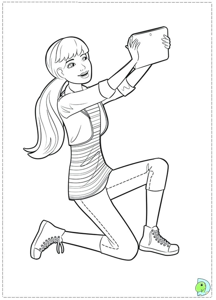 691x960 Coloring Page Barbie Sister Coloring Pages Free Barbie Life