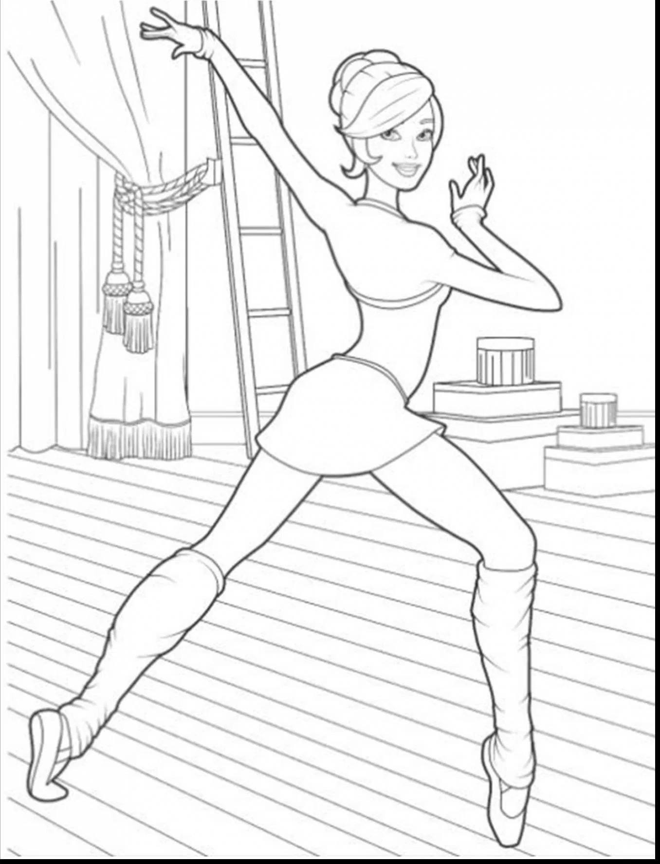 1356x1775 Valuable Barbie In The Dream House Coloring Pa