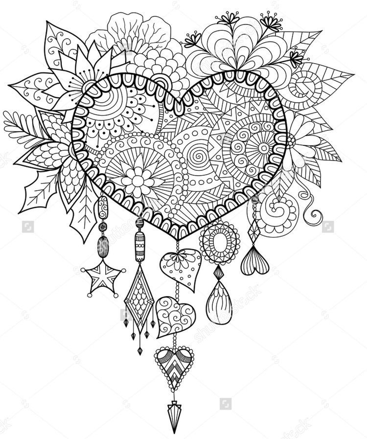 750x897 Adult Coloring