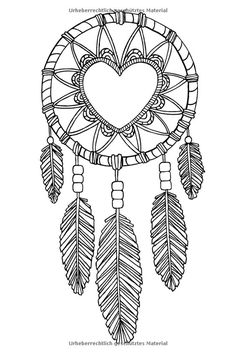 236x353 Dream Catcher Adult Coloring Page Dream Catchers, Adult Coloring