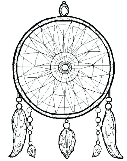 421x533 Coloring Pages Moon Dreamcatcher Thanksgiving Mandala Of Simple