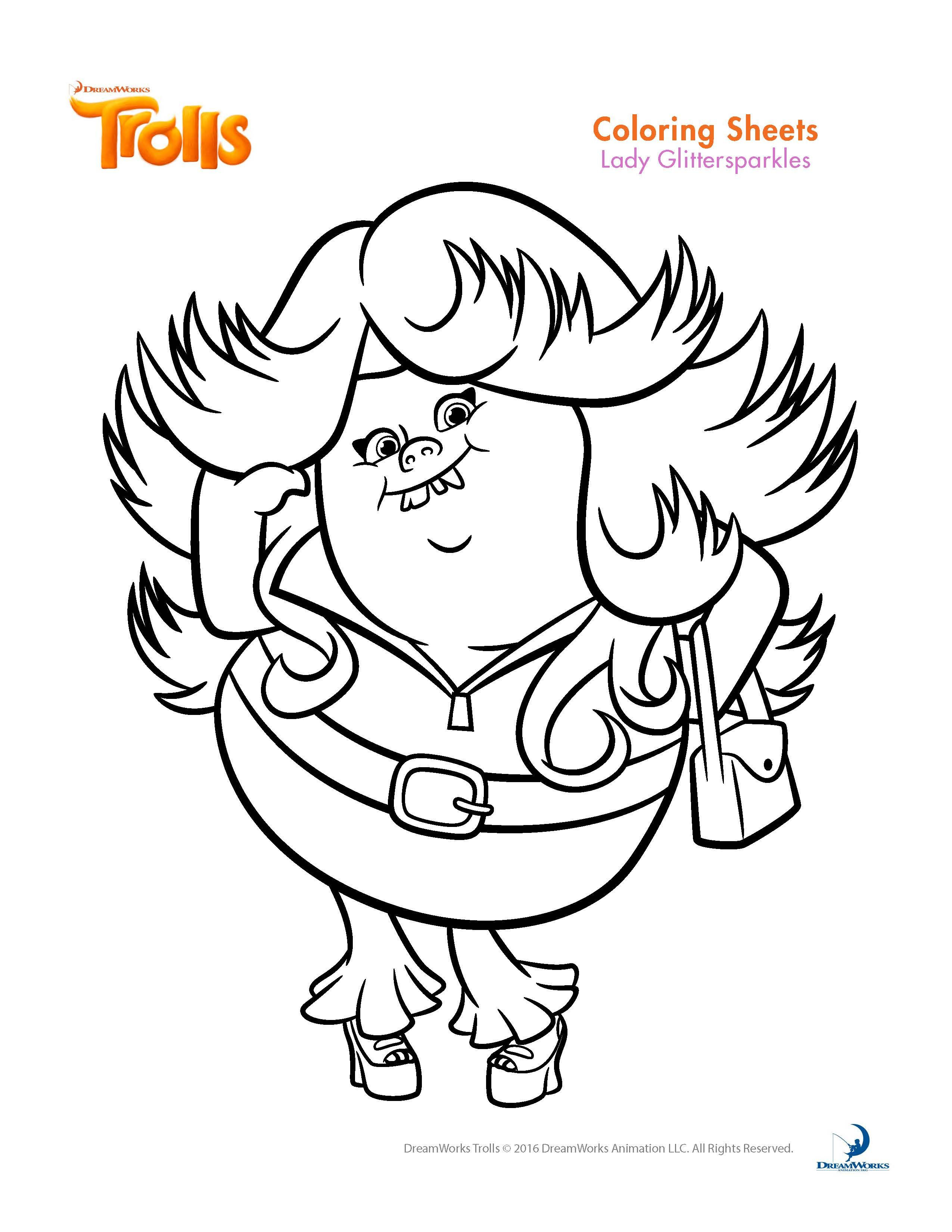 2550x3300 Direct Dreamworks Trolls Coloring Pages Com Wpi Wp Content Uploads