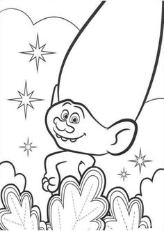 236x331 Dreamworks Trolls Coloring Pages Birthday Ideas