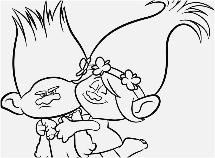 827x609 The Superior View Trolls Coloring Pages Great