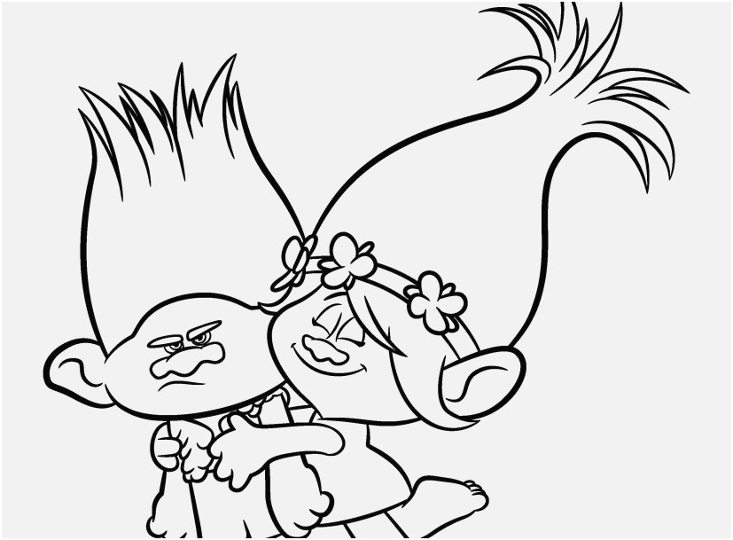 827x609 Trolls Coloring Pages Footage Awesome Dreamworks Trolls