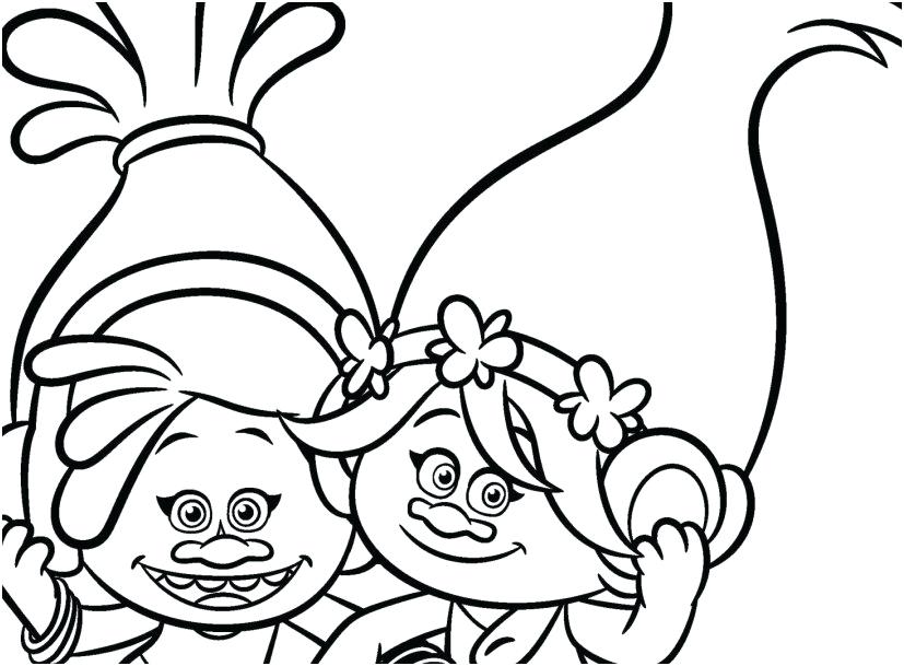 Dreamworks Trolls Coloring Pages at GetDrawings | Free download