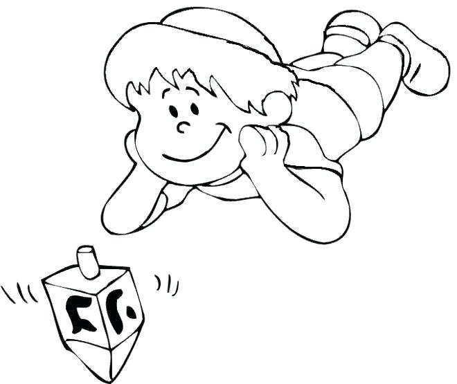 660x555 Dreidel Dreidel Dreidel Coloring Page Coloring Page Oil Lamp