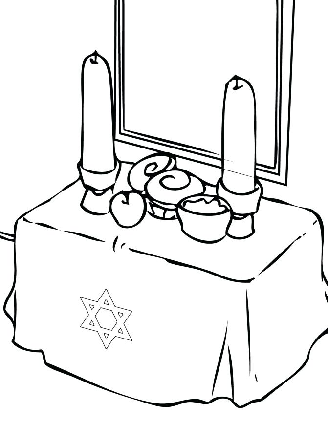 671x868 Jewish Coloring Pages Hanukkah Dreidel Coloring Page