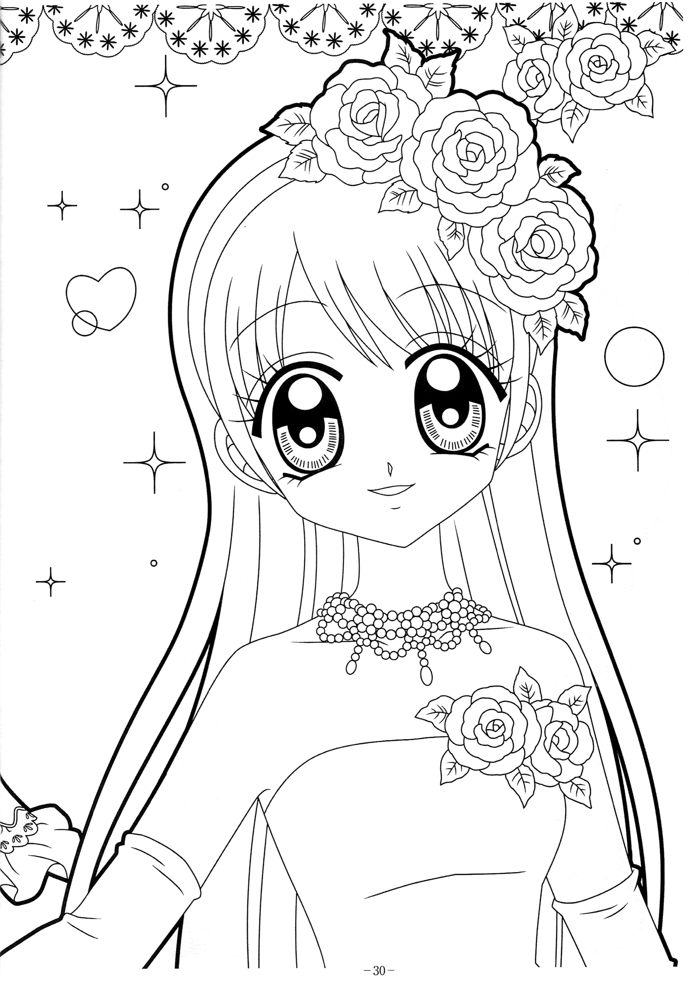 Dress Coloring Pages For Girls at GetDrawings | Free download