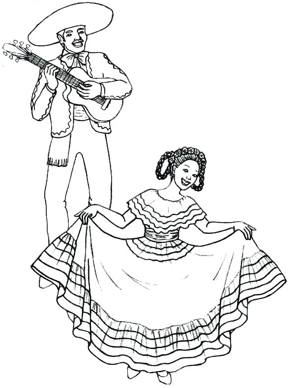 600x788 Dresses Coloring Pages Little Girl Wearing Dress Coloring Pages