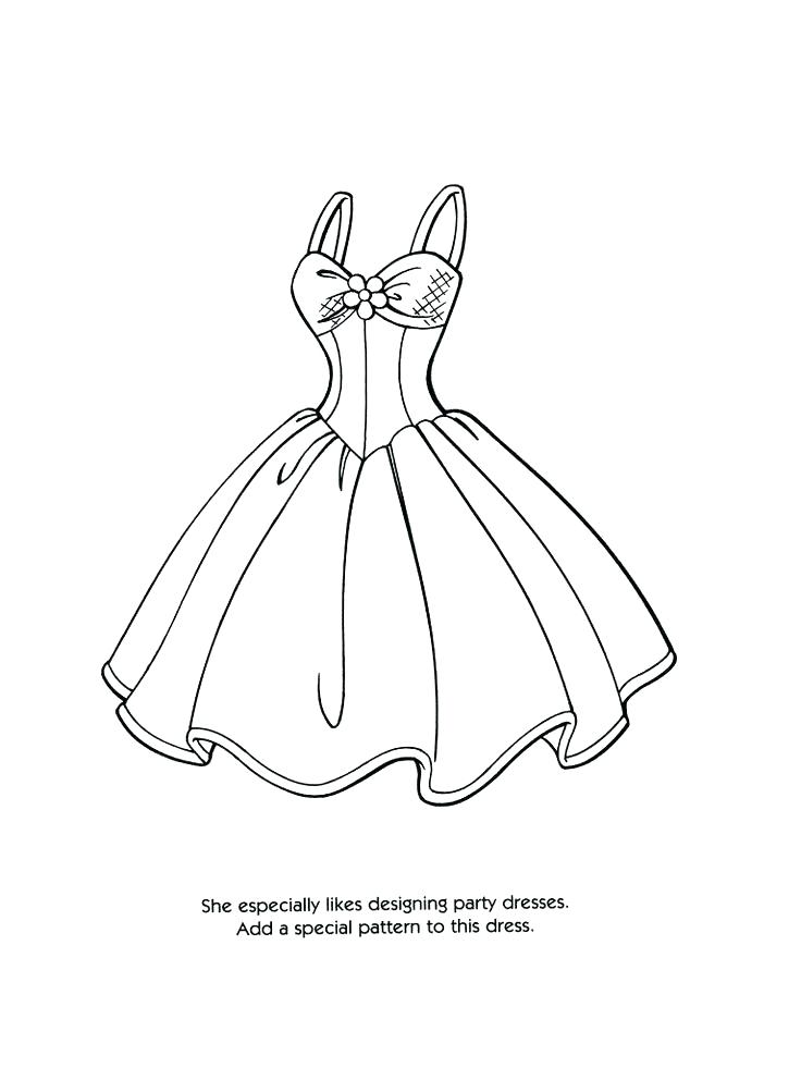 736x981 Dresses Coloring Pages Wedding Dresses Coloring Pictures Pages