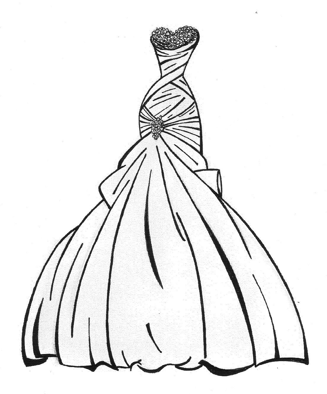1104x1330 Dress Coloring Pages Necord Ruha Rajzra