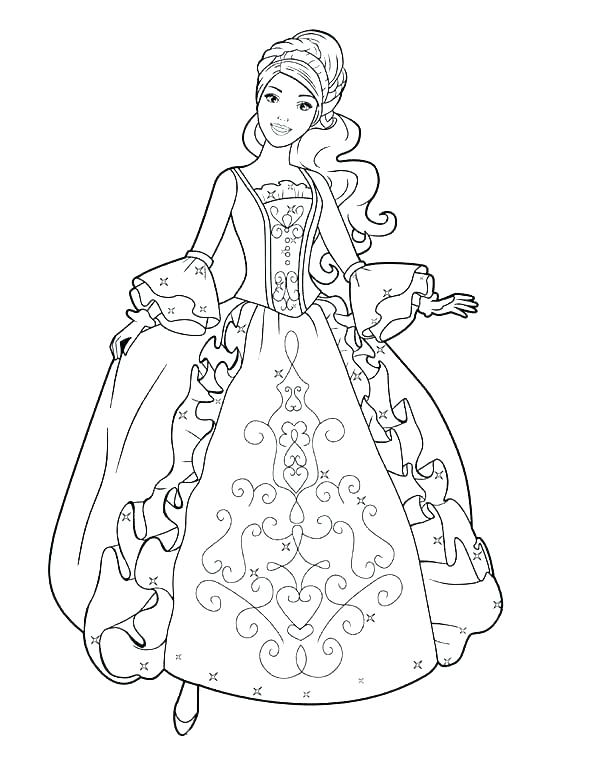 600x776 Dress Up Coloring Pages Coloring Pages Of Dresses Fancy Dress