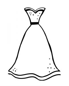 240x300 Delightful Design Coloring Page Dress Coloring Page Of A Dress