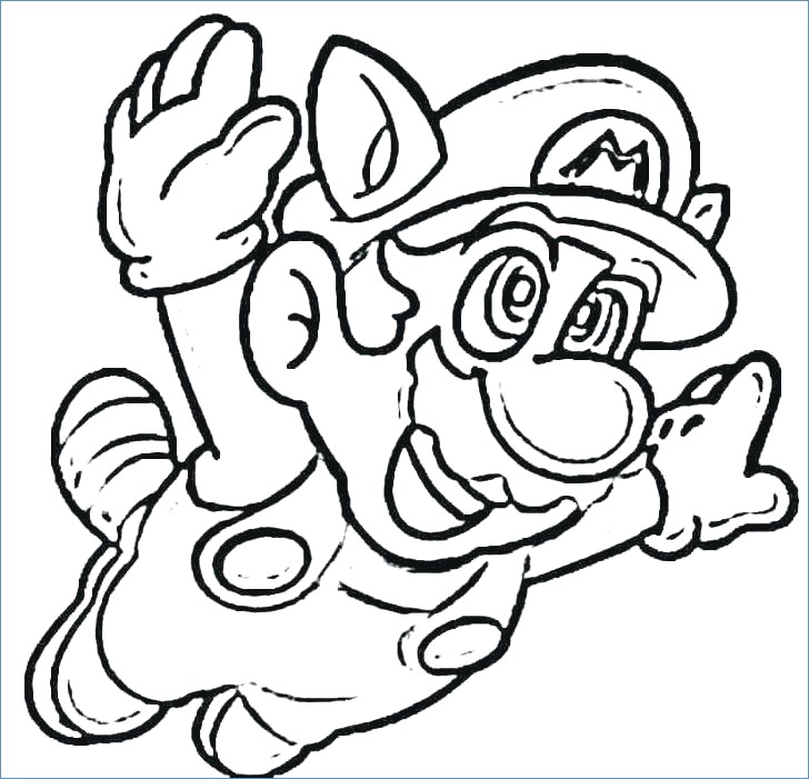 728x701 Mario Kart Mario Driving Coloring Page