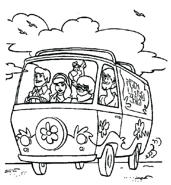 600x651 Coloring Pages Of Scooby Doo Good Coloring Pages Best Of Driving