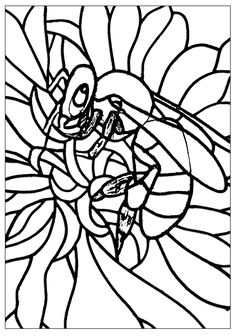 236x336 Records Drone Bee Coloring Pages Mosaics And Stepping Stone