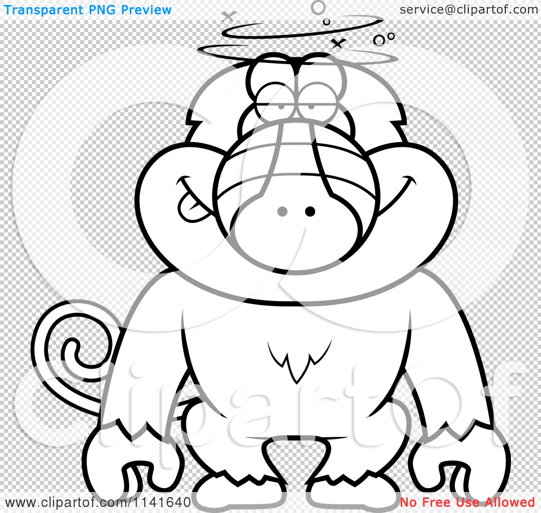 1080x1024 Drunk Monkey Coloring Pages Images
