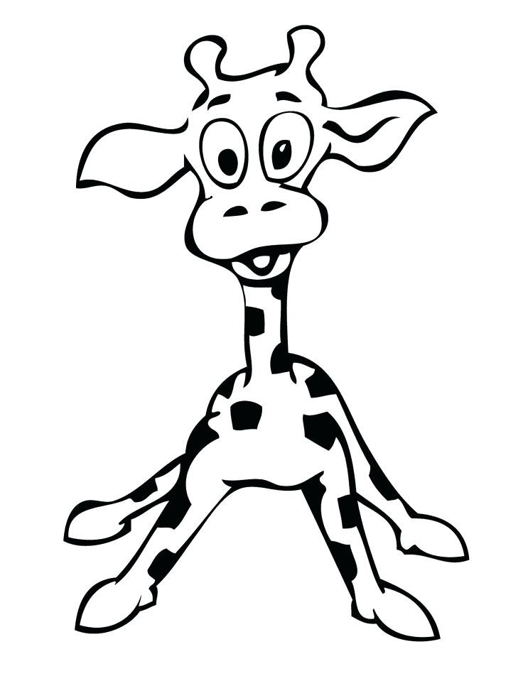736x952 Giraffe Color Page Giraffe Coloring Page Coloring Page Baby