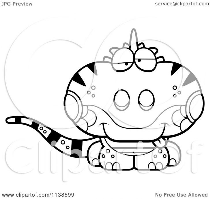 728x690 Printable Iguana Coloring Pages For Kids Alligator Color Print