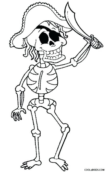 441x700 Pirate Skeleton Coloring Pages Vanda