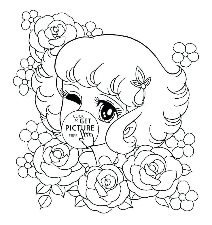 736x780 Flower Coloring Pages Free