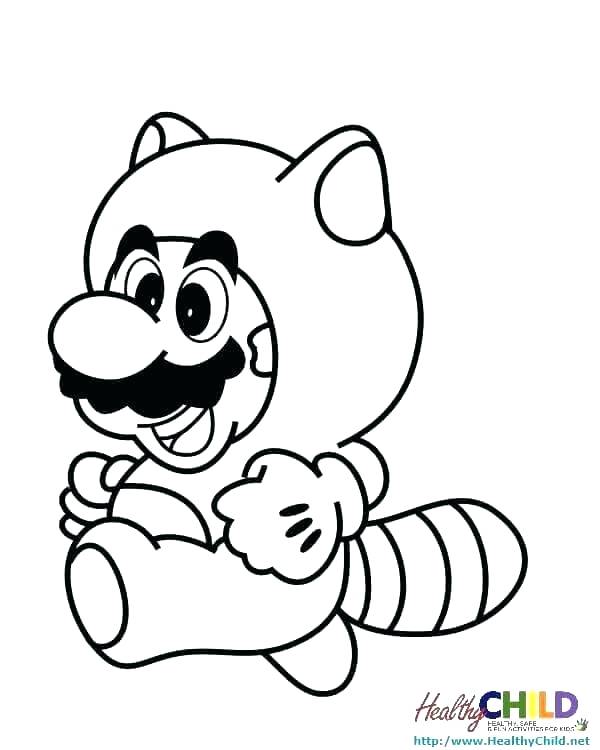 600x750 Free Coloring Pages Mario