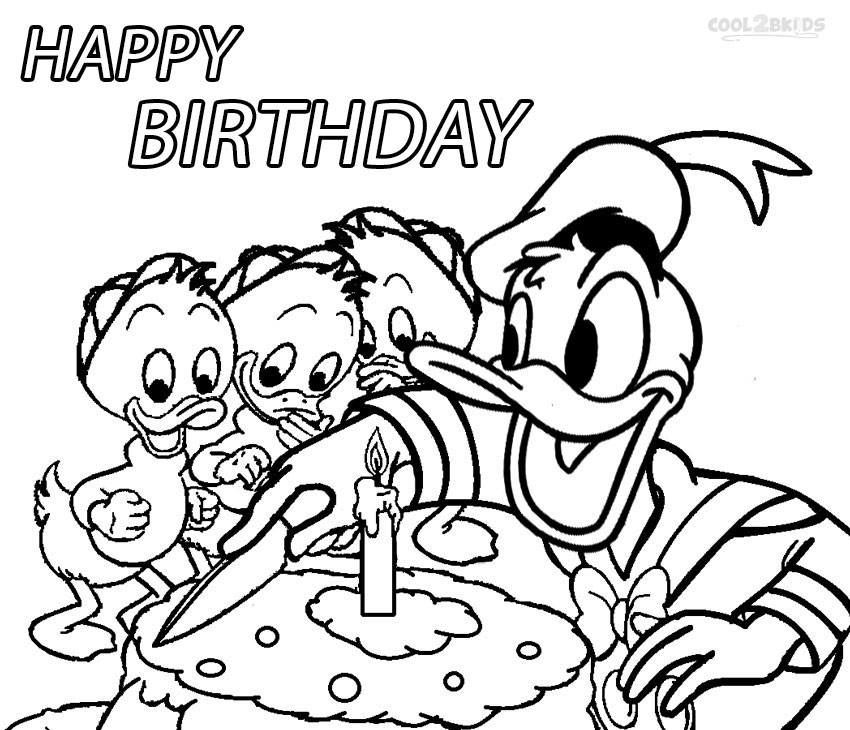 850x730 Printable Donald Duck Coloring Pages For Kids
