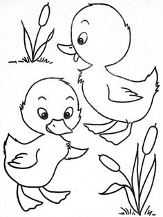 236x313 Cute Baby Duck Coloring Pages