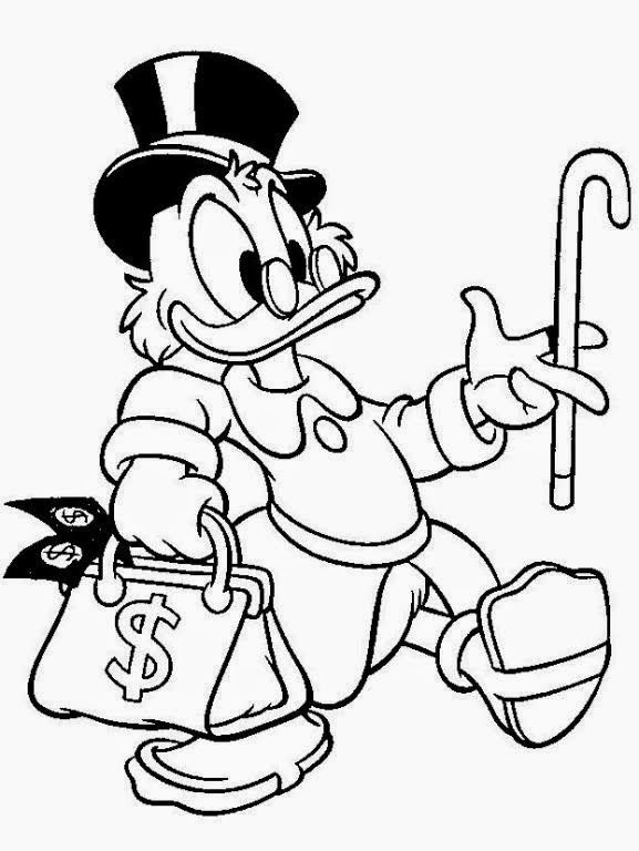 577x768 Ducktales Coloring Pages Disney Coloring