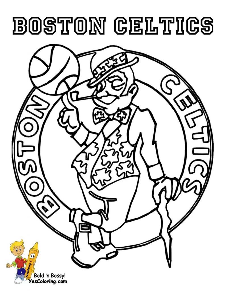 792x1024 College Basketball Coloring Pages
