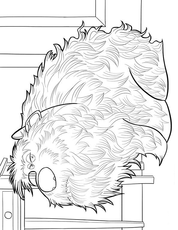 594x768 Kids N Coloring Pages Of Secret Life Of Pets