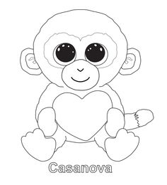 236x260 Print Duke Beanie Boo Coloring Pages