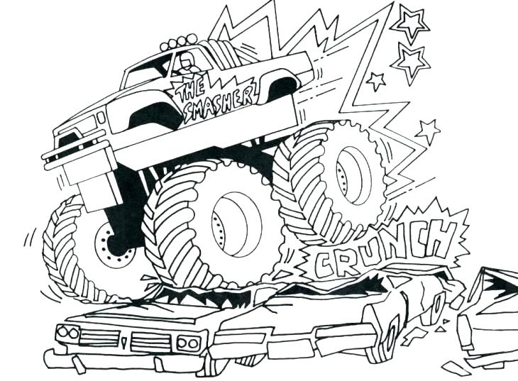 730x537 Big Trucks Coloring Pages Trucks Coloring Pages Free Truck