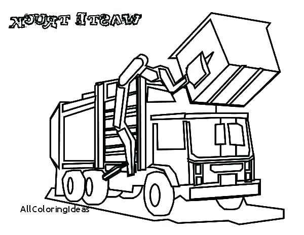 600x464 Dump Truck Coloring Pages Truck Coloring Pages Beautiful Truck