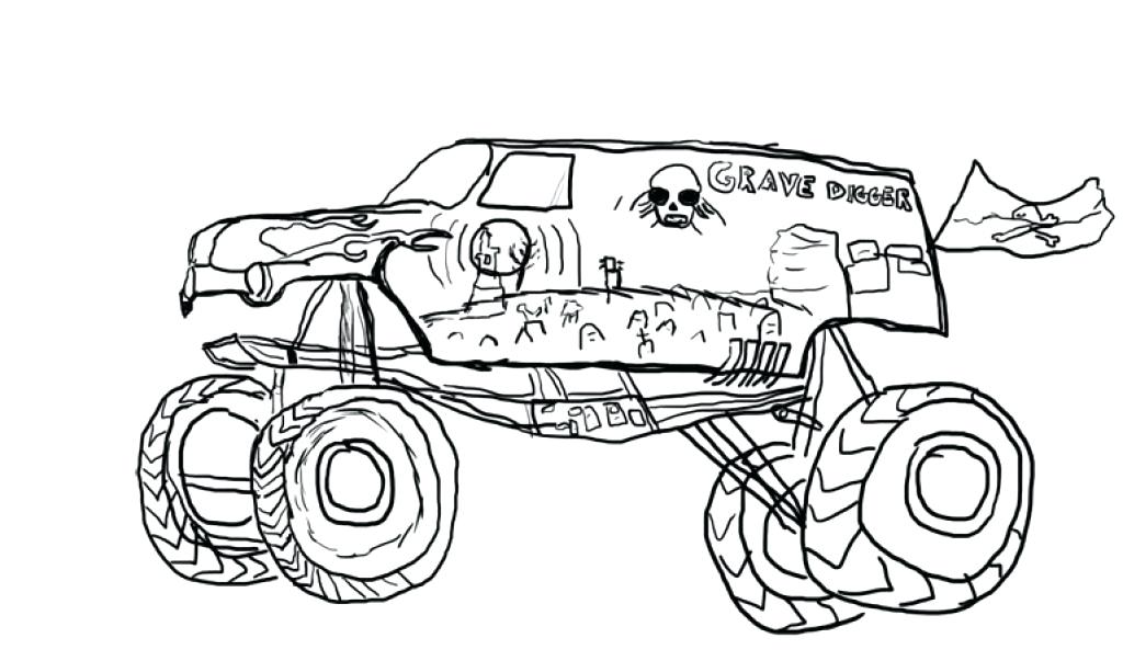 1024x603 Free Dune Buggy Coloring Pages Printable Coloring Grave Digger