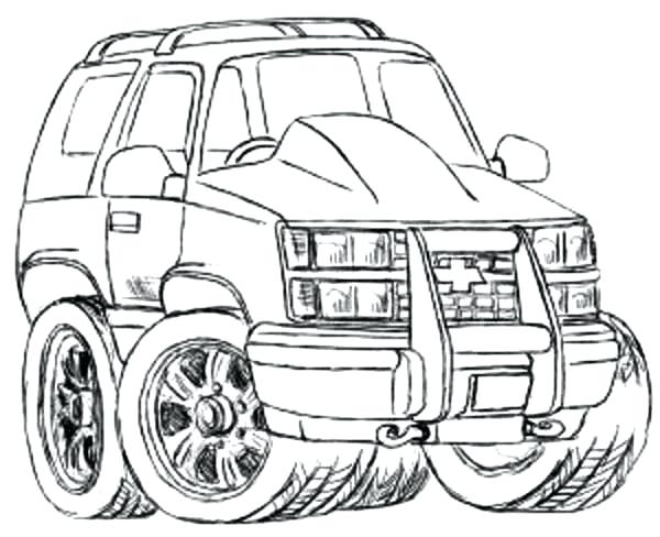 600x488 Free Dune Buggy Coloring Pages Printable Coloring Mud Truck
