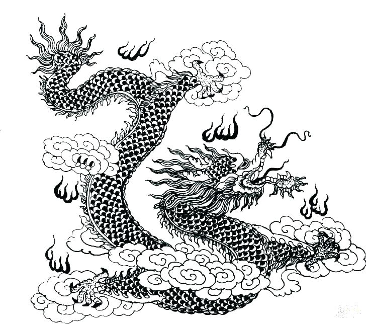 728x644 Cool Dragon Coloring Pages Irons The Official Advanced Dungeons