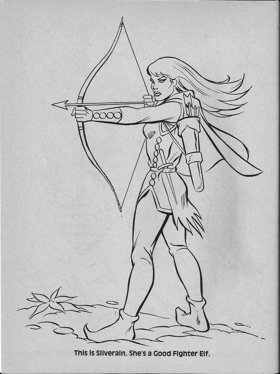 963x1285 Advanced Dungeons Dragons Characters Coloring Book