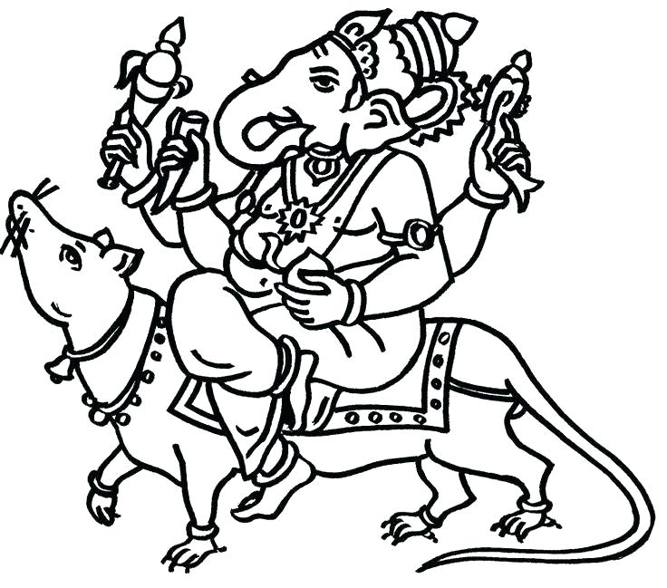 Durga Coloring Pages at GetDrawings | Free download