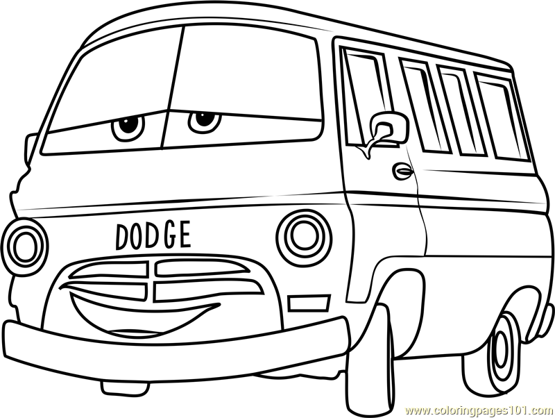 800x602 Dusty Rust Eze From Cars Coloring Page