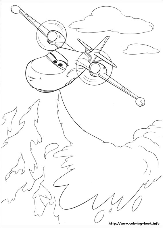 Dusty Crophopper Coloring Pages at GetDrawings | Free download