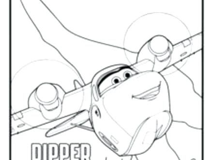440x330 Planes Movie Coloring Pages