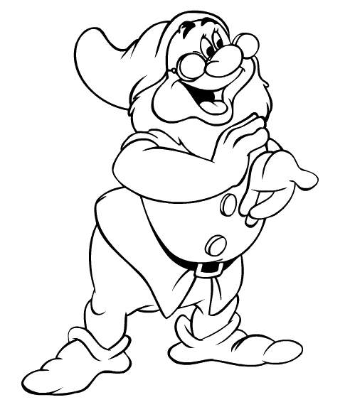 492x573 Doc Dwarf Coloring Pages Coloring Pages