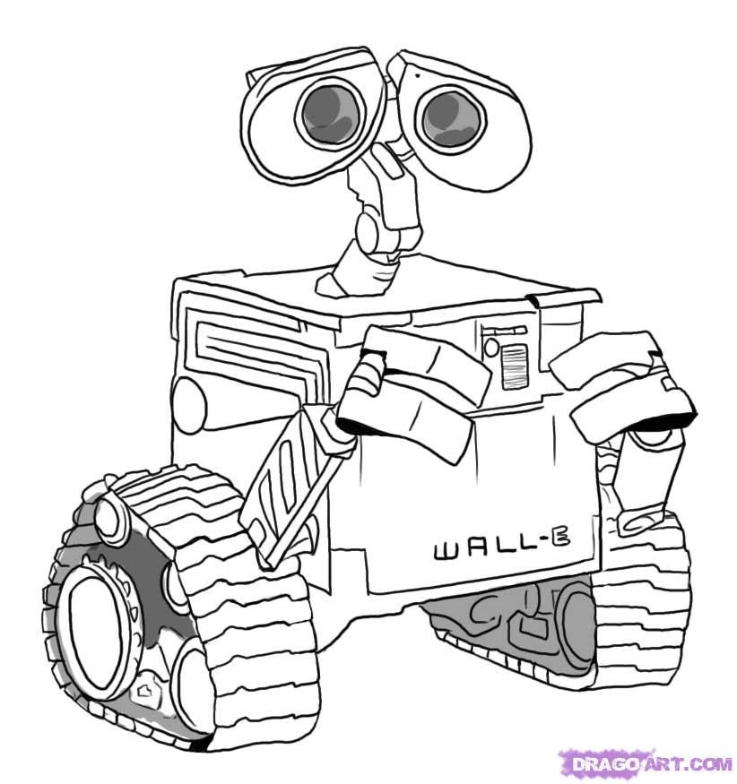 822x875 Wall E Coloring Pages Unique Wall E Az Coloring Pages Logo