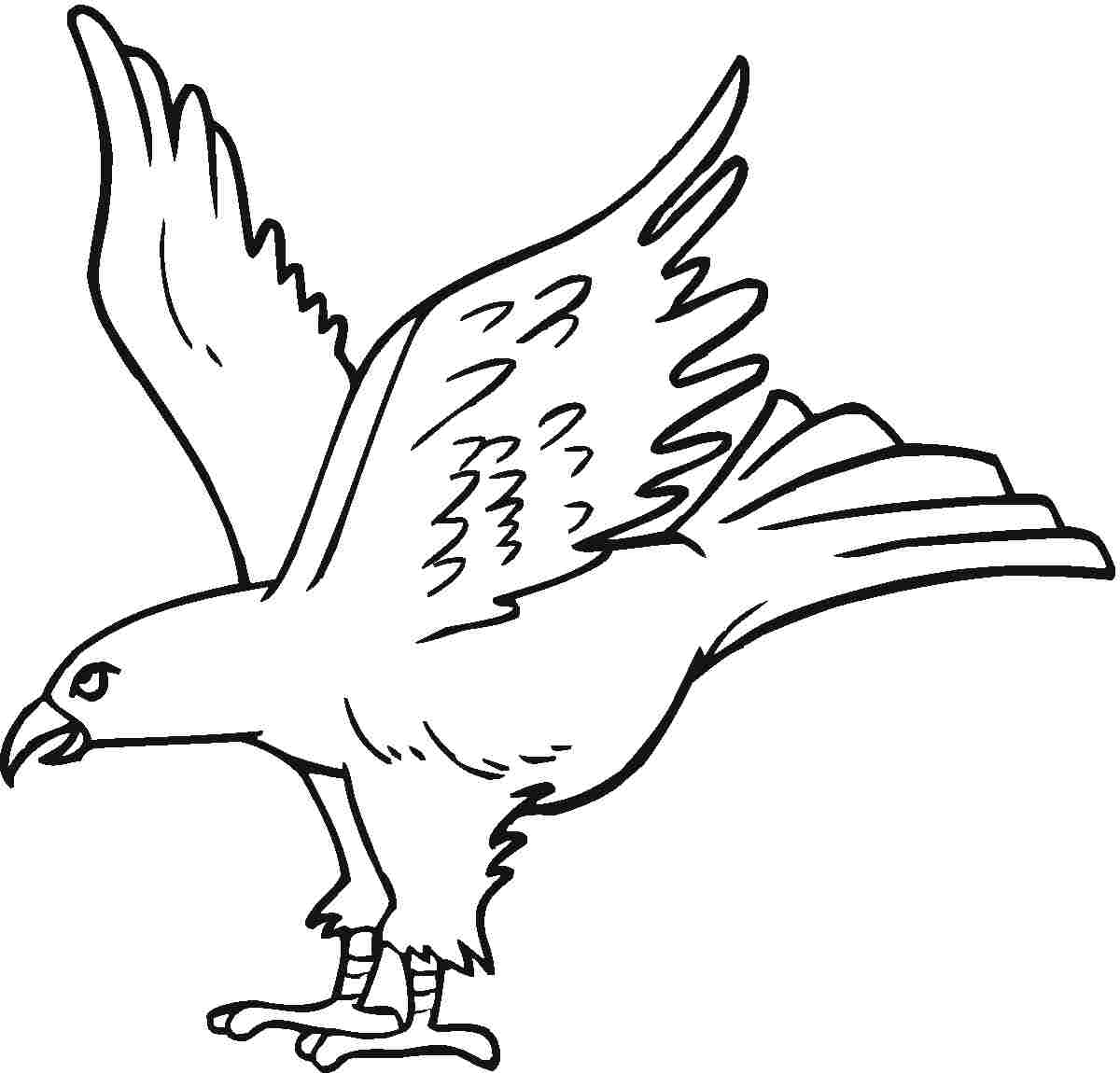1200x1150 Free Printable Eagle Coloring Pages For Kids Free Printable